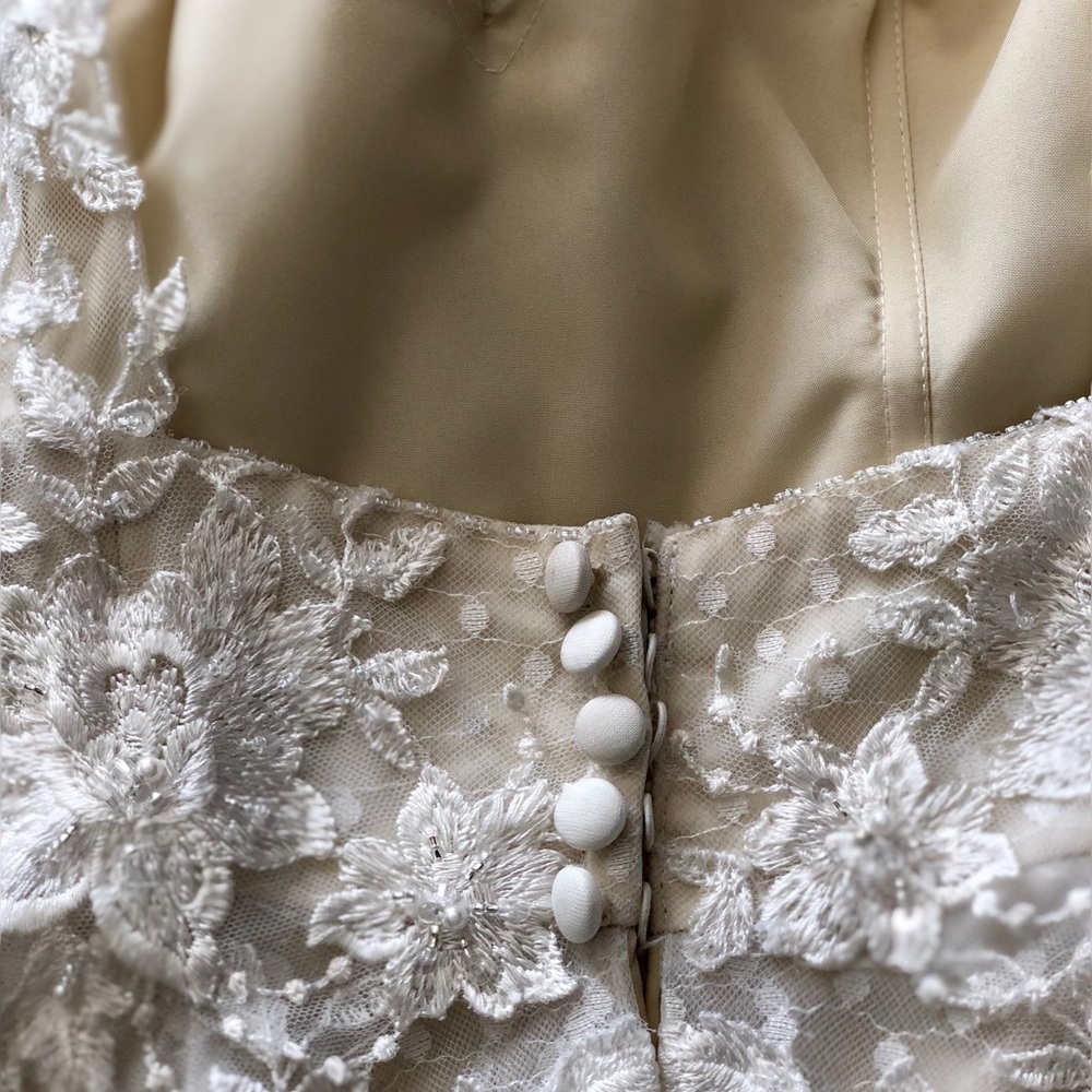 Gorgeous Tea length wedding dress - Picture 6 of 8